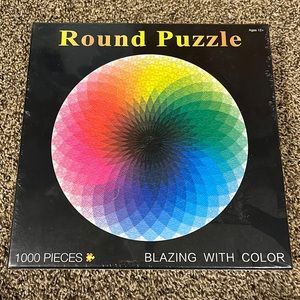 Round puzzle 1000pc